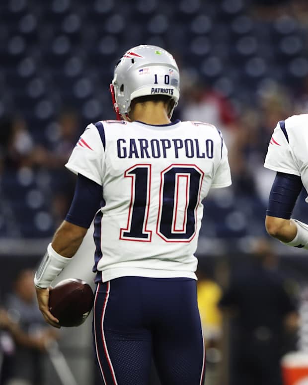 Jimmy Garoppolo  Tom Brady